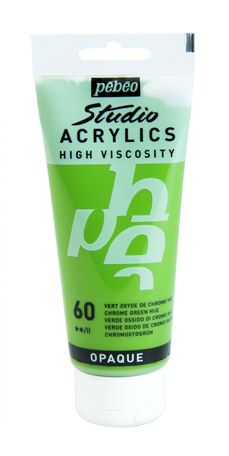 Pebeo Studio Peinture acrylique 100 ml - 60 - Chroomoxydegroen imit
