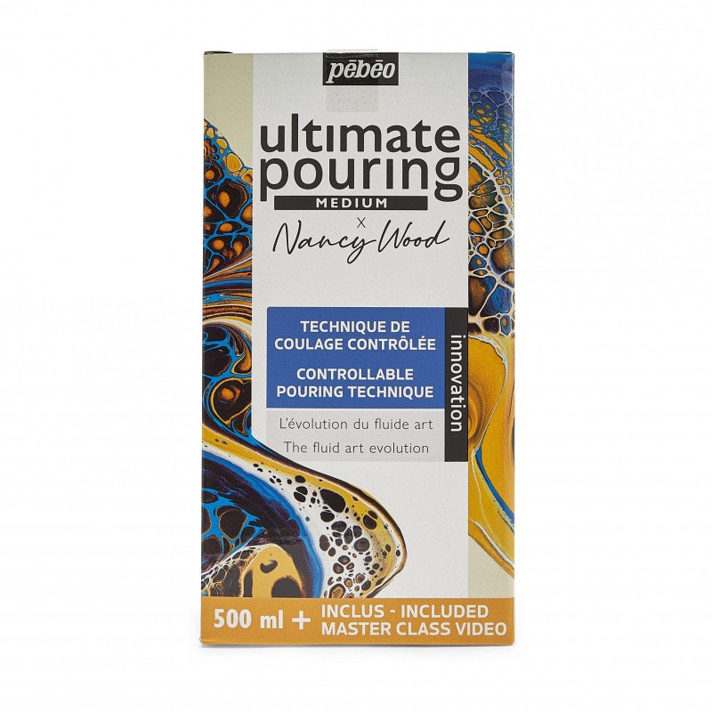 Pebeo Ultimate Pouring Medium Sets - 500 ml medium + 30 ml katalysator
