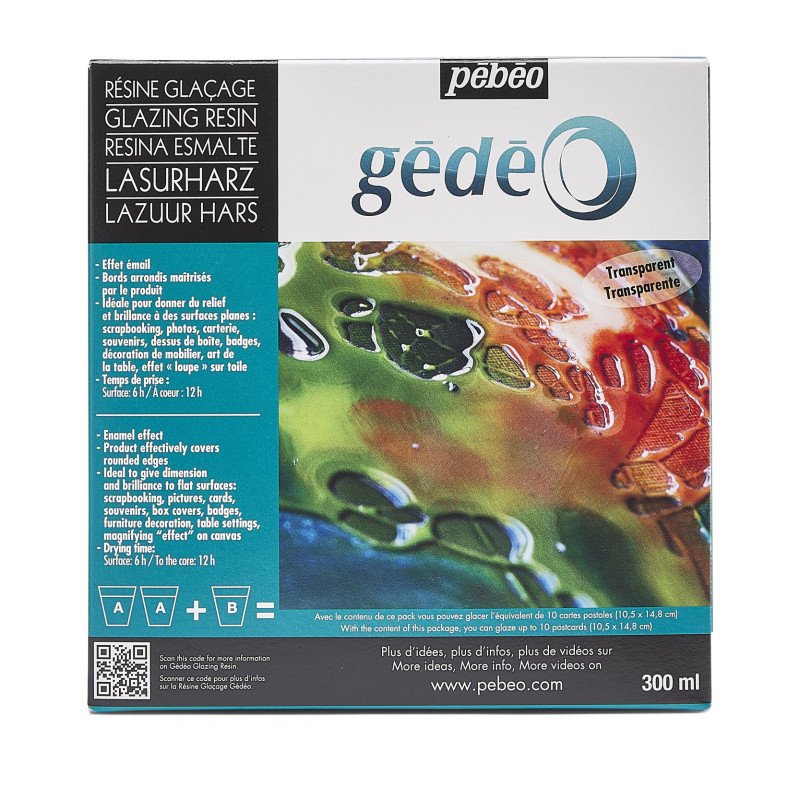 Pebeo Gédéo Glazing Resin 300 ml - Default Title
