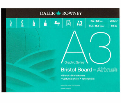 Daler-Rowney Bristol Board Pad - A3 - 20 feuilles