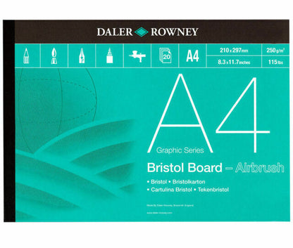 Daler-Rowney Bristol Board Pad - A4 - 20 feuilles