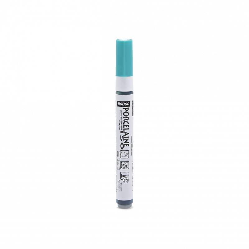Pebeo Porcelaine 150 Marker Fine Tip 0.7 mm - Peacock Blue