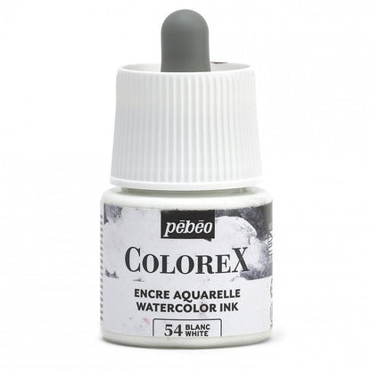 Pebeo Colorex Encre aquarelle 45 ml - 54 - Blanc