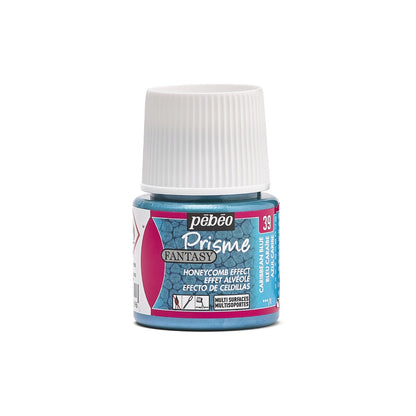Pebeo Fantasy Prisme Peinture à effets 45 ml - Bleu Caraïbes