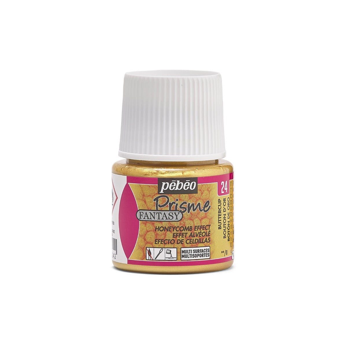 Pebeo Fantasy Prisme Peinture à effets 45 ml - Bouton-d'or