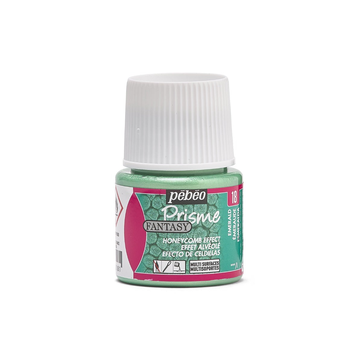 Pebeo Fantasy Prisme Peinture à effets 45 ml - Vert émeraude