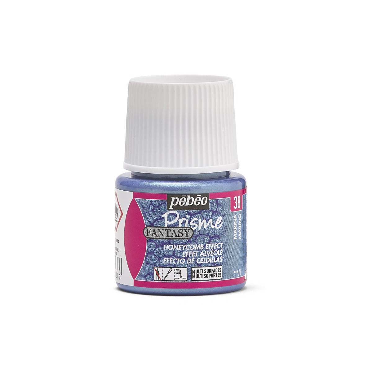 Pebeo Fantasy Prisme Peinture à effets 45 ml - Marineblauw