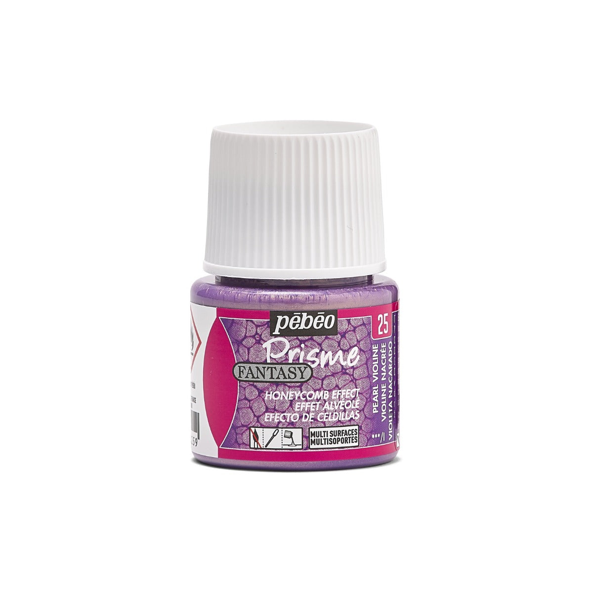 Pebeo Fantasy Prisme Peinture à effets 45 ml - Paarlemoer Violine