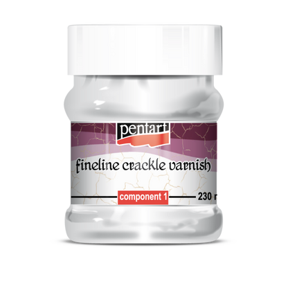 Pentart Fineline 2 composants Craquelé Vernis