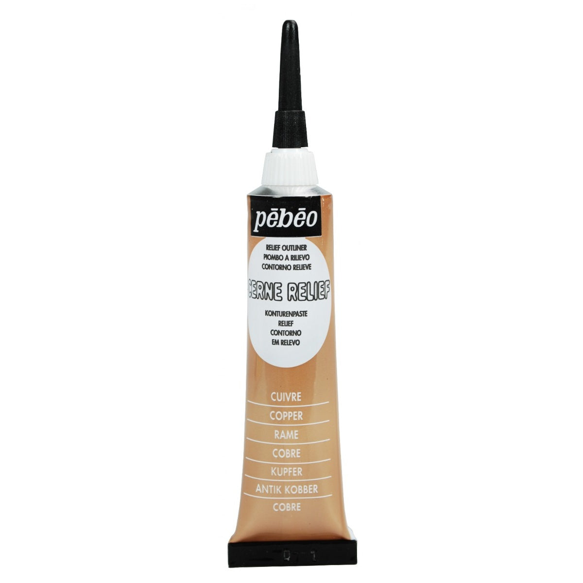 Pebeo Cerne Relief Omlijning 20 ml - Cuivre