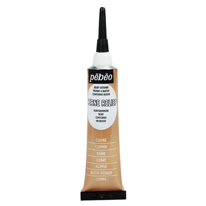 Pebeo Cerne Relief Omlijning 20 ml - Cuivre