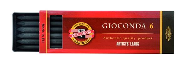Gioconda Graphite Cartridge 5.6 mm - 6 Pack