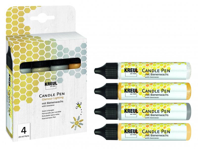 Kreul Kaarsenwas Pens Sets