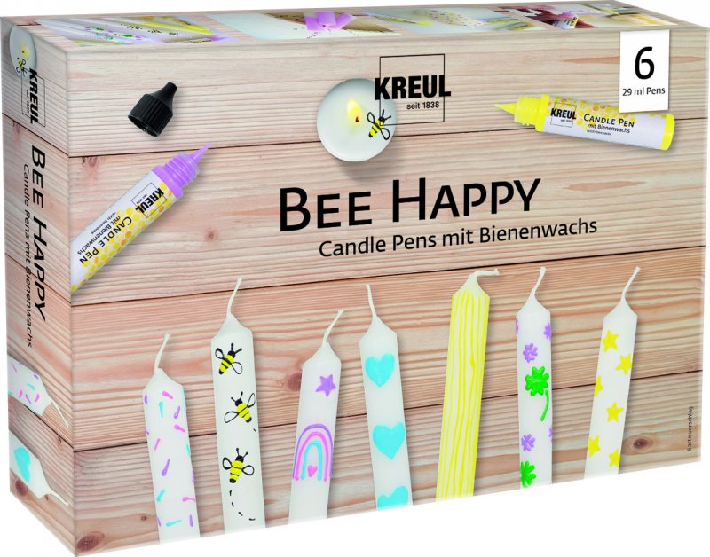 Kreul Kaarsenwas Pens Sets