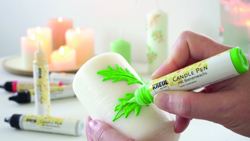 Kreul Stylos pour cire de bougie Sets