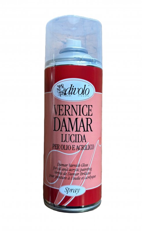 Divolo Dammar Schilderijvernis Spray 400 ml