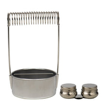 Meeden Accessoires de peinture pour pinceaux et médiums - Métal borstelhouder + dubbele dipper