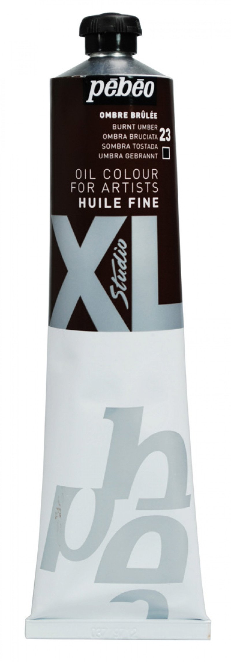 Pebeo Studio XL Peinture à l'huile 200 ml - 23 - Terre d'ombre brûlée