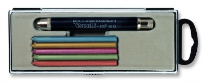 KOH-i-NOOR Black Versatil Clutch Leadholder Set 5.6 mm