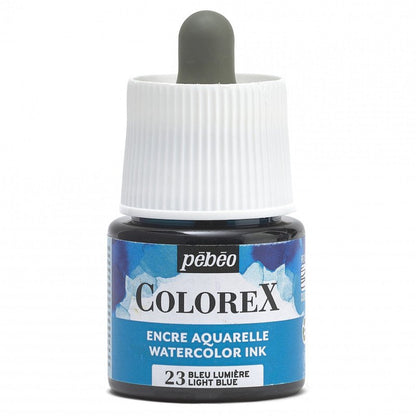 Pebeo Colorex Encre aquarelle 45 ml - 23 - Bleu clair