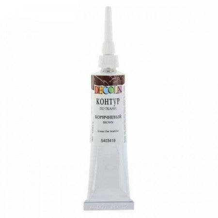 Decola Textile Liner 18 ml - Brun