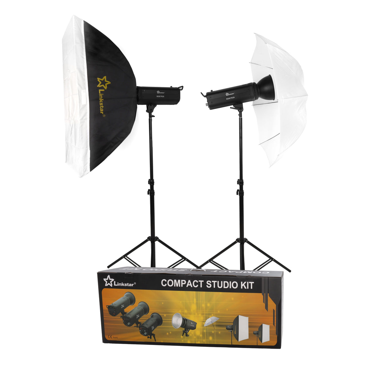 Linkstar Kit de Flash Studio LFK-250D Numérique