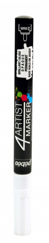 Pebeo 4Artist Oil Marker 2 mm - Blanc