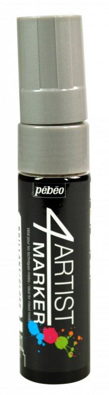 Pebeo 4Artist Oil Marker 15 mm - Argent