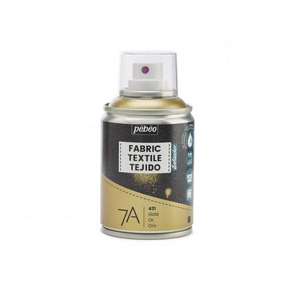 Pebeo 7A Textielspray 100 ml - Or
