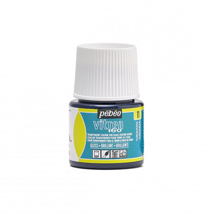 Pebeo Vitrea 160 Peinture sur verre 45 ml Glanzend - 11 - Turkoois