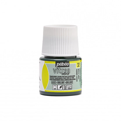 Pebeo Vitrea 160 Peinture sur verre 45 ml Glanzend - 32 - Vert clair