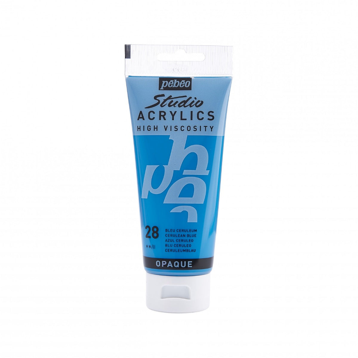 Pebeo Studio Peinture acrylique 100 ml - 28 - Ceruleumblauw