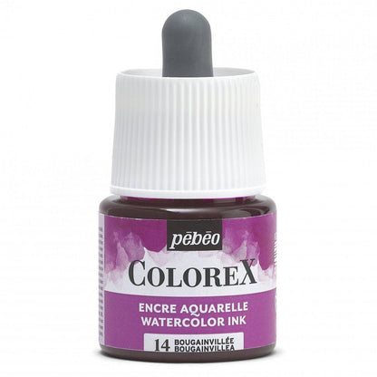 Pebeo Colorex Encre aquarelle 45 ml - 14 - Bougainvillea