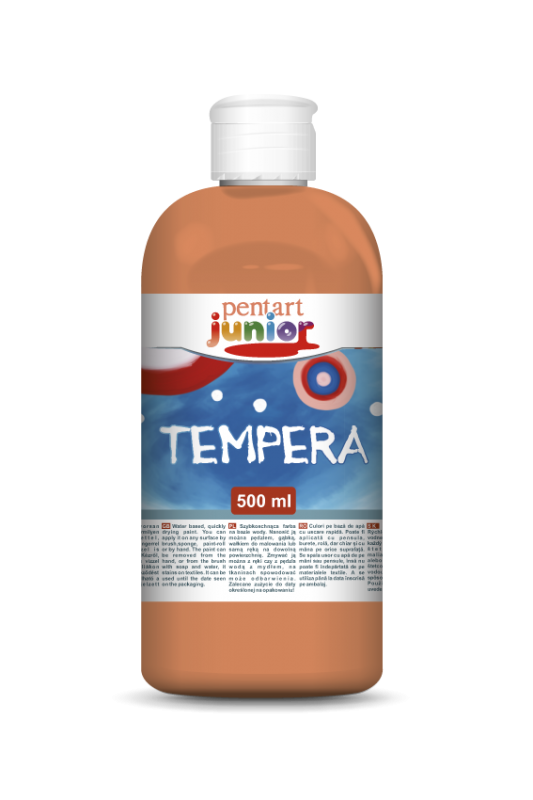 Pentart Peinture tempera 500 ml - Orange