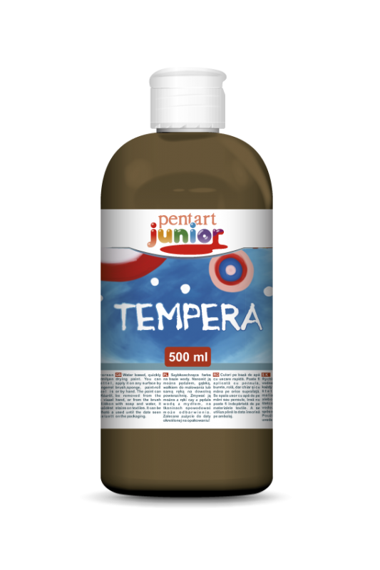 Pentart Peinture tempera 500 ml - Brun