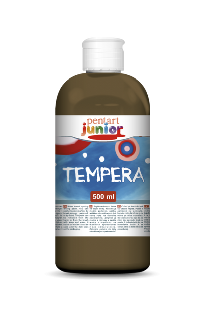 Pentart Peinture tempera 500 ml - Brun
