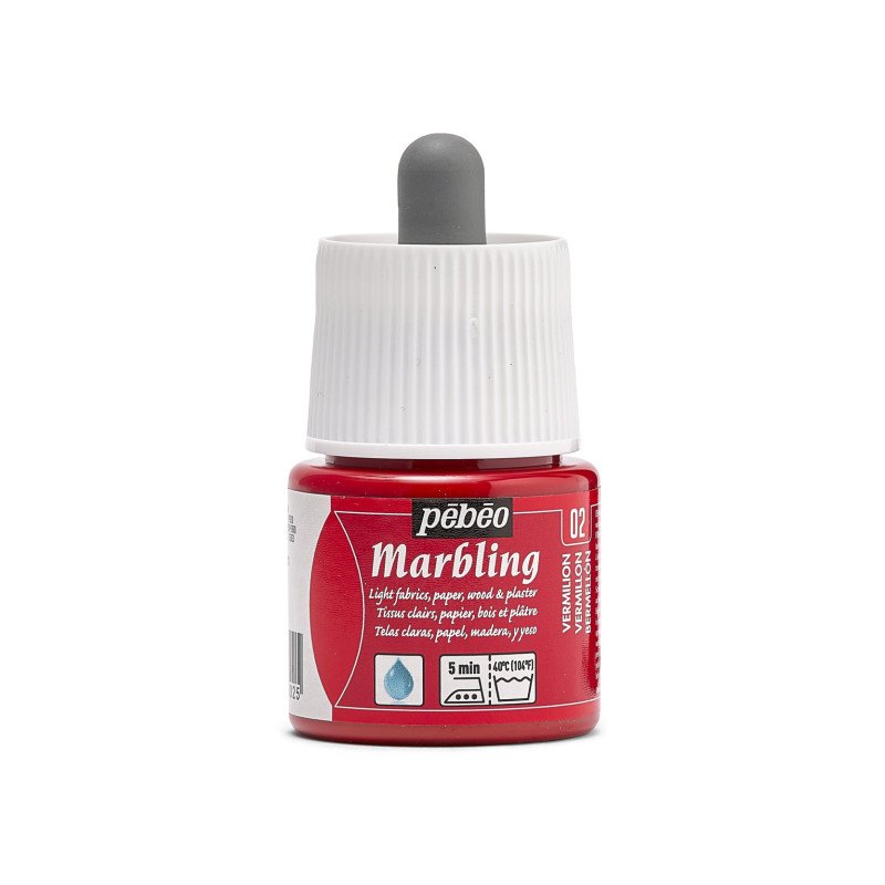 Pebeo Marbling Ink 45 ml - Vermillion
