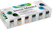 Kreul Magic Marble Peinture marbrée Sets - Basic standaardkleuren - 6 x 20 ml