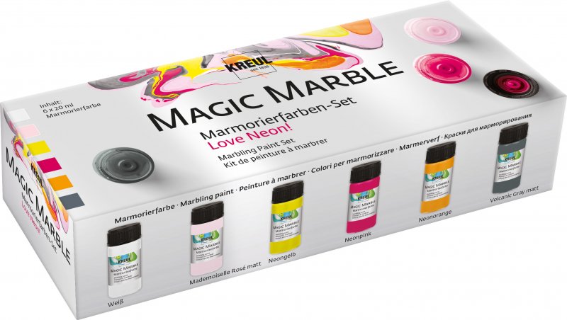 Kreul Magic Marble Marmerverf Sets