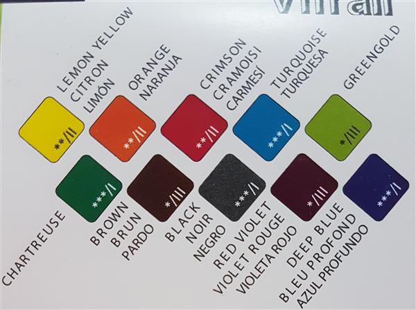 Pebeo Vitrail Peinture sur verre Sets