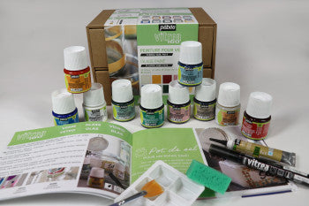 Pebeo Vitrea 160 Peinture sur verre Sets