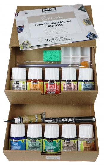 Pebeo Vitrea 160 Peinture sur verre Sets
