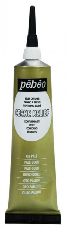 Pebeo Cerne Relief Omlijning 37 ml - Or pâle