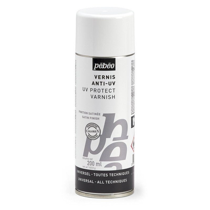 Pebeo Anti-ultraviolet Beschermingslak Spuitbus 200 ml. - Default Title