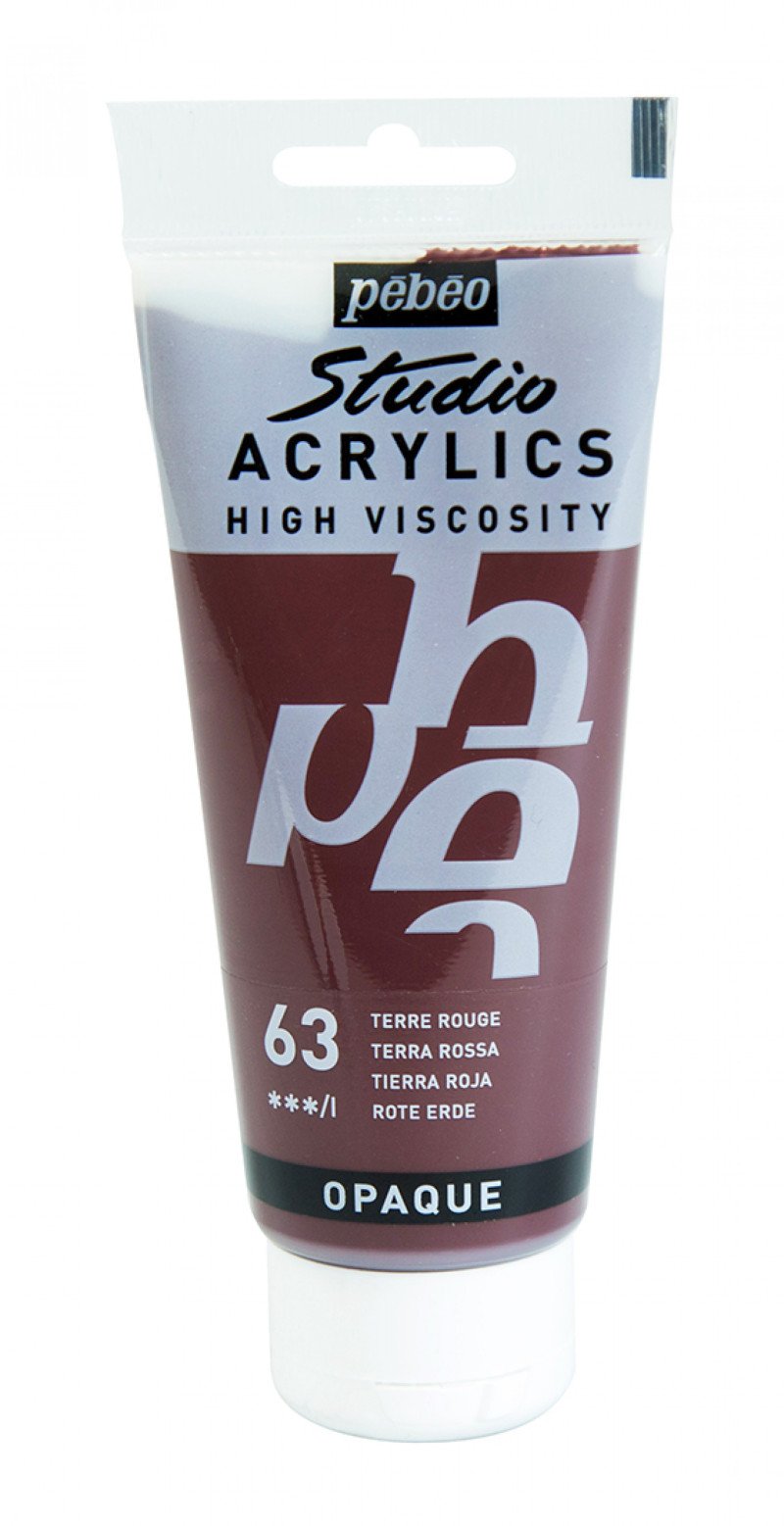 Pebeo Studio Peinture acrylique 100 ml - 63 - Roode Arde