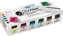 Kreul Javana Peinture sur soie Sets - Couleurs de base - 6 x 20 ml