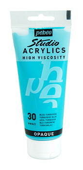 Pebeo Studio Peinture acrylique 100 ml - 30 - Turkooisblauw