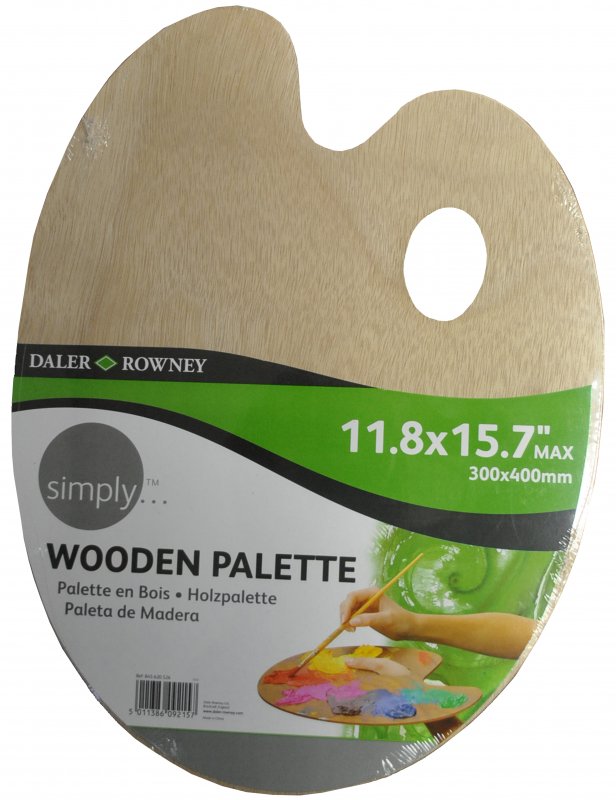 Daler-Rowney Simply Palette en bois 30 x 40 cm