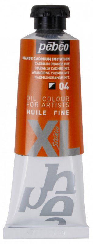 Pebeo Studio XL Peinture à l'huile 37 ml - 04 - Cadmiumoranje imit