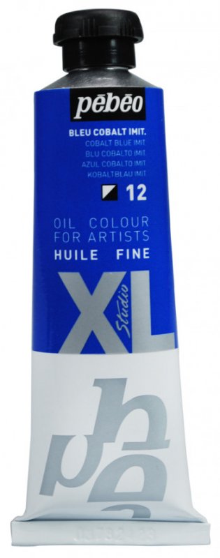Pebeo Studio XL Peinture à l'huile 37 ml - 12 - Bleu cobalt imit